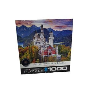 Jigsaw Puzzle Neuschwanstein 1000 Piece German Castle Bavaria Eurographics